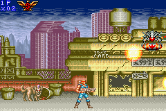 Contra: Hard Spirits screenshot 3 for GameBoy Advance